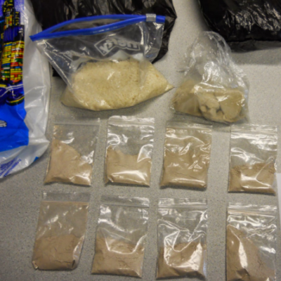 brown powder heroin